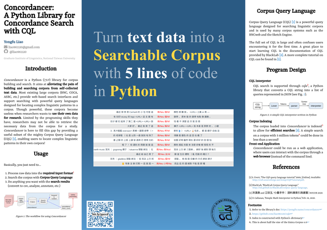 A Python Library for Concordance Search with CQL